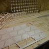 Toutes les pièces bois des nervures découpées CNC