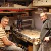 Jean-Marie et Bernard : messieurs autocad et CNC