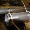 Tubes de rallonge des longerons.