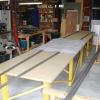Fabrication du chantier du fuselage.