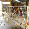 Mise en place des tubes supérieurs et inférieurs.