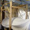 Fabrication d'une fausse cabane réglable.
