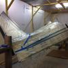 Fuselage en cabine de peinture